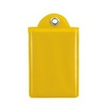Chaveiro Imobiliário em PVC Amarelo