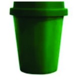 Copo de Café 350ml Verde-escuro