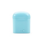 Fone Bluetooth Plástico Azul